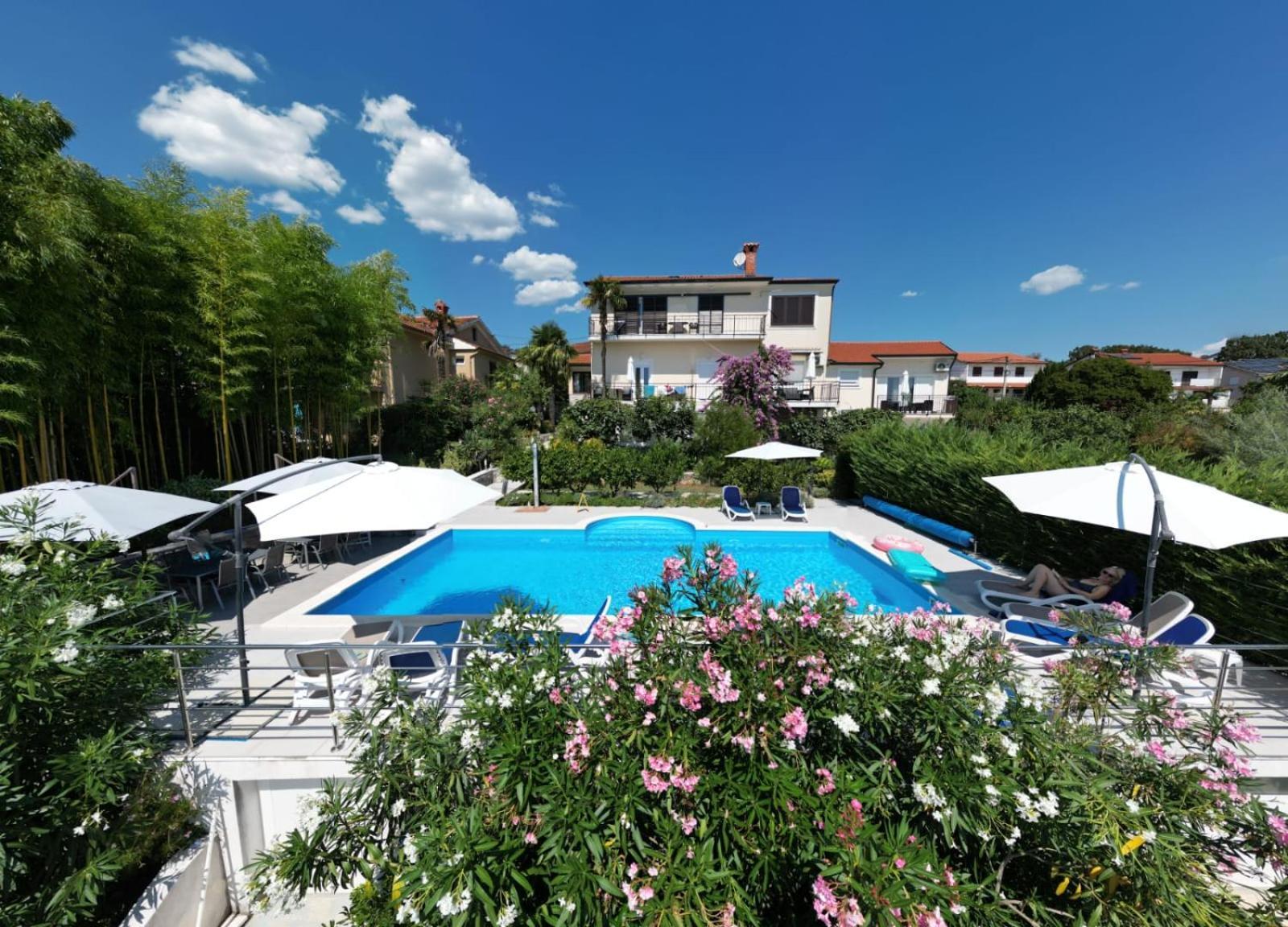 Apartments Garden Residence Abbazia Esterno foto
